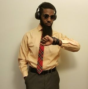 Men's Long Sleeve Dress Shirt BCBG